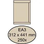 Quantore Envelop Quantore akte EA3 312x441mm cremekraft 250stuks