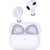 Swissten Minipods - Draadloze Bluetooth oordopjes - Met oplaadcase - Wit