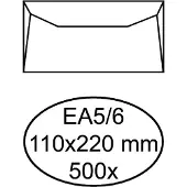 Quantore Bankenvelop EA5/6 Wit (180060)