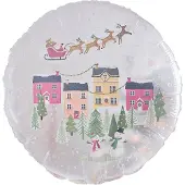 Ginger Ray - - Snowglobe Folie Kerstballon - 55 cm