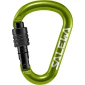 Salewa HMS Screw G2 Karabijnhaak Medium, groen 2023 Karabijnhaken