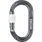 Edelrid Kiwi Screw Karabijnhaak, grijs 2023 Karabijnhaken