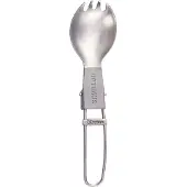 Optimus Titanium Folding Spork - Campingbestek - Titanium