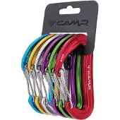 C.A.M.P. - Dyon Rack 6 Pack - Niet-beveiligde karabiner meerkleurig
