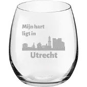 Royal Leerdam Gegraveerde Drinkglas 39cl Utrecht