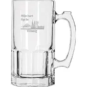 Libbey Gegraveerde Bierpul 1ltr Tilburg