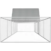 vidaXL Kippenren 10x2x2 m gegalvaniseerd staal