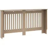 vidaXL Radiatorombouw 152x19x81,5 cm bewerkt hout