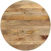 vidaXL Eettafel 110x75 cm massief mangohout