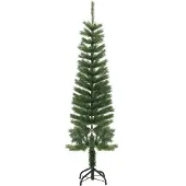 vidaXL Kunstkerstboom met standaard smal 150 cm pe