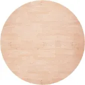 vidaXL Tafelblad rond Ø70x1,5 cm onbehandeld massief eikenhout