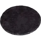Kidsmill Velours Boxmatras Hoes Rond Graphite 90 cm