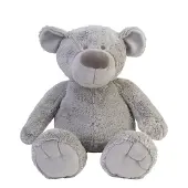 Happy horse Beer Brice Knuffel 40cm - Grijs - Baby knuffel
