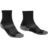 Bridgedale Sok Unisex Hike Lightweight Merino Endurance Ankle Black Silver-Schoenmaat 36 - 39