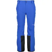 CMP Heren Stretch Flat Broek (Maat S, Blauw)