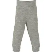 Engel - Baby Hose mit Nabelbund - Merino-ondergoed 86/92, grijs
