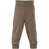Engel - Baby Hose mit Nabelbund - Merino-ondergoed 86/92, bruin