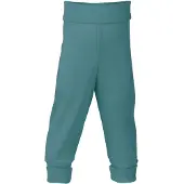 Engel - Baby Hose mit Nabelbund - Merino-ondergoed 86/92, turkoois