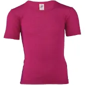 Engel - Kinder Unterhemd S/S - Merino-ondergoed 176, roze