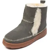 Minnetonka Snowboots 'Jade' crème / bruin / grijs