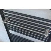 Instamat handdoekrek 45cm geborsteld RVS