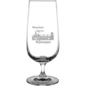 Fusion Gegraveerde bierglas op voet 41cl Nijmegen