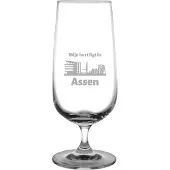 Fusion Gegraveerde bierglas op voet 41cl Assen