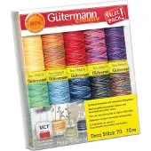Gütermann Deco Stitch multi naaigarenset 10st Col.3