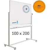 Smit Visual Kantelbord Solid RC10mm profiel, email wit/wit