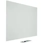 Smit Visual Premium Glassboard verborgen ophang - 120x200 cm - Wit