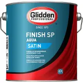 Glidden Aqua Finish Satin SP | Zijdeglans Lakverf Binnen & Buiten 2,5 LTR - Wit