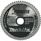 Makita E-12843 Efficut Cirkelzaagblad Voor RVS/Staal - 185 X 30 X 60T