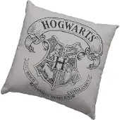 Sans marque Harry Potter Kussen Hogwarts 45 x 45 cm Grijs