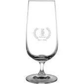 Fusion Gegraveerde Bierglas op voet 41cl Opa + Oma 5 jaar getrouwd