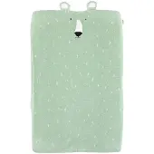 Trixie Aankleedkussenhoes Mr. Polar Bear - Muntgroen