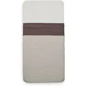 Jollein Laken Jollein Wrinkled Cotton Chestnut-75 x 100 cm (Wieglaken)