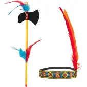 Merkloos Set Indiaan | western (multi)