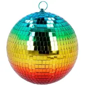 Boland Disco Bal Regenboog