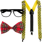 Boland Nerd set (groen en rood)
