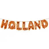 Boland - Folieballonslinger 'H O L L A N D' - Multi - Folieballon