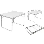 Casaria Campingtafel Aluminium 80x60x68cm Inklapbaar