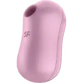 Satisfyer Cotton Candy - luchtdruk clitoris vibrator - oplaadbaar - paars