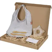 BamBam Organic Giftbox Dinner Time Grey unisex