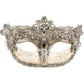 Boland Oogmasker Venice barocco (goud, zilver)