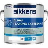 Sikkens Alpha Plafond Extreem Mat - Op Kleur Gemengd - 2,5 L