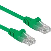 ACT Groene 10 meter U/UTP CAT6A patchkabel snagless met RJ45 connectoren