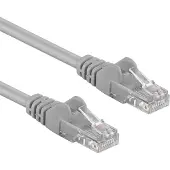 Intronics CAT6A UTP kabel, 15 meter, Cat6a, RJ-45 connector, RJ-45 connector, grijs