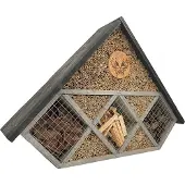 Garden Spirit Insectenhotel Groot Zwart Grijs - Insectenhuis - - Grijs - I