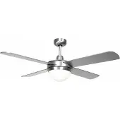 Lucci air Beacon Futura Eco Indoor Plafondventilator 121CM Geborsteld Chroom