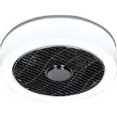 Eth Plafondventilator lamp The Fan 40cm - 2700-4000K wit met zwart